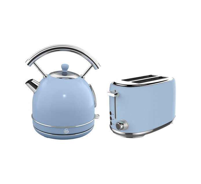 swan retro kettle and toaster